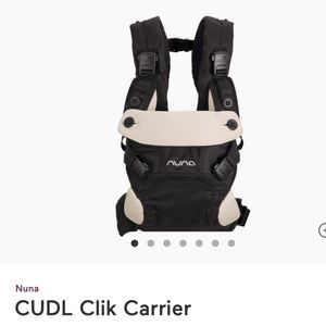 Nuna Cudl Clik Carrier